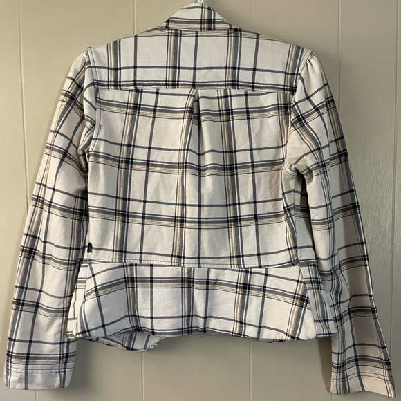 L.A. Kitty Striped Flared Bottom Blazer - Picture 4 of 6